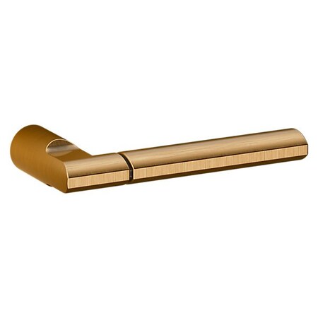 Baldwin L021 Lever Satin Brass with Brown Door Levers Satin Brass with Brown L021.060.MR